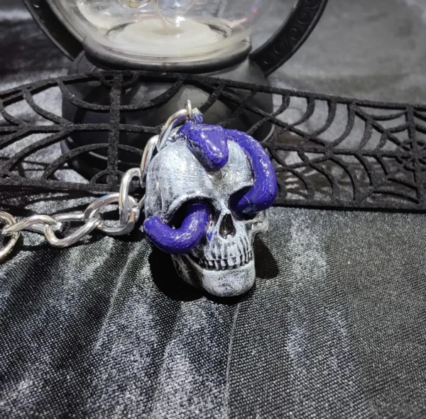 Skull keychain