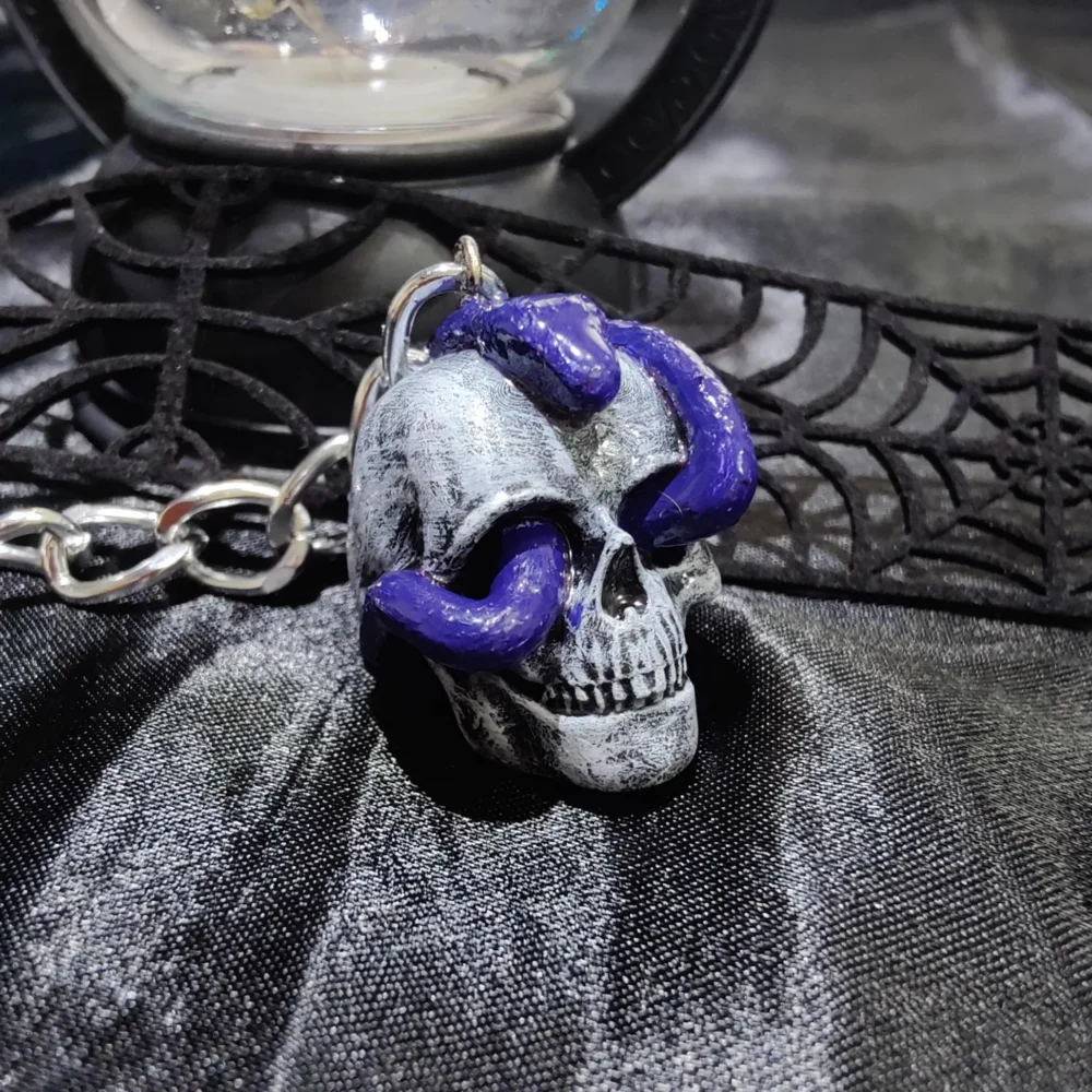 Skull keychain