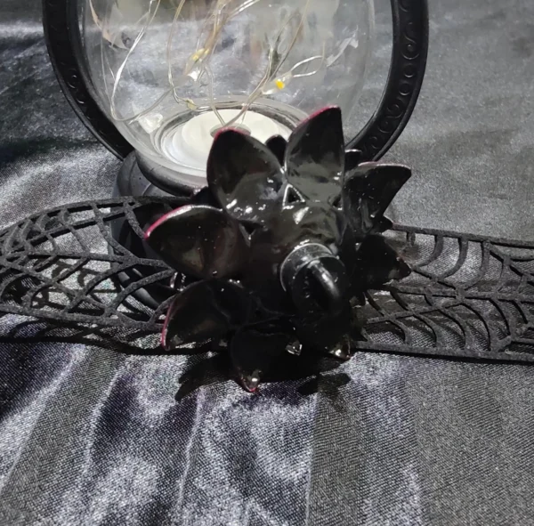 Cat Skull Mandala Pin