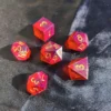 Blood Red Dice Set
