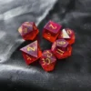 Blood Red Dice Set