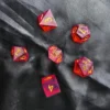Blood Red Dice Set