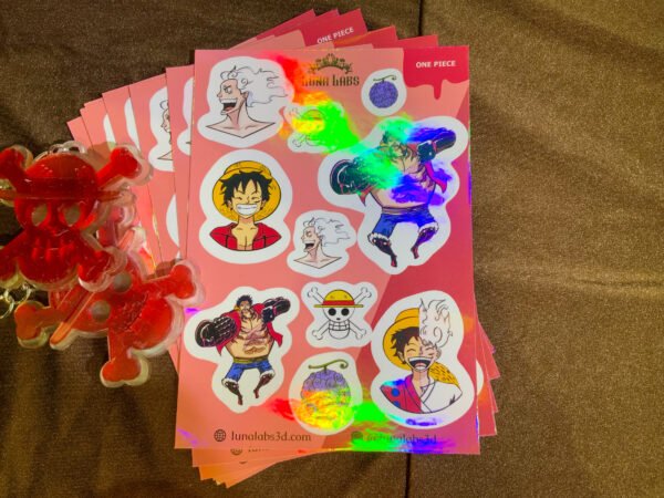 One Piece - Luffy Sticker Sheet