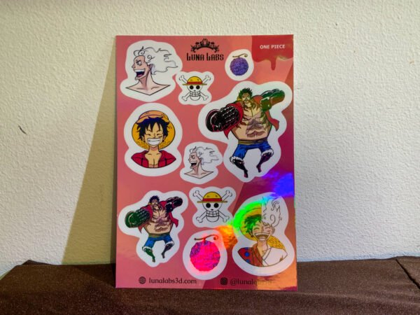 One Piece - Luffy Sticker Sheet