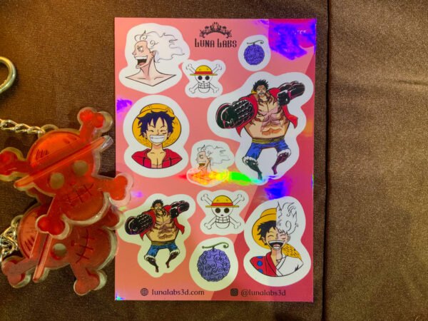 One Piece - Luffy Sticker Sheet