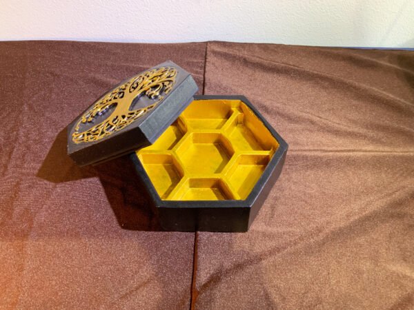 Golden Dice Holder