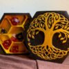 Golden Dice Holder