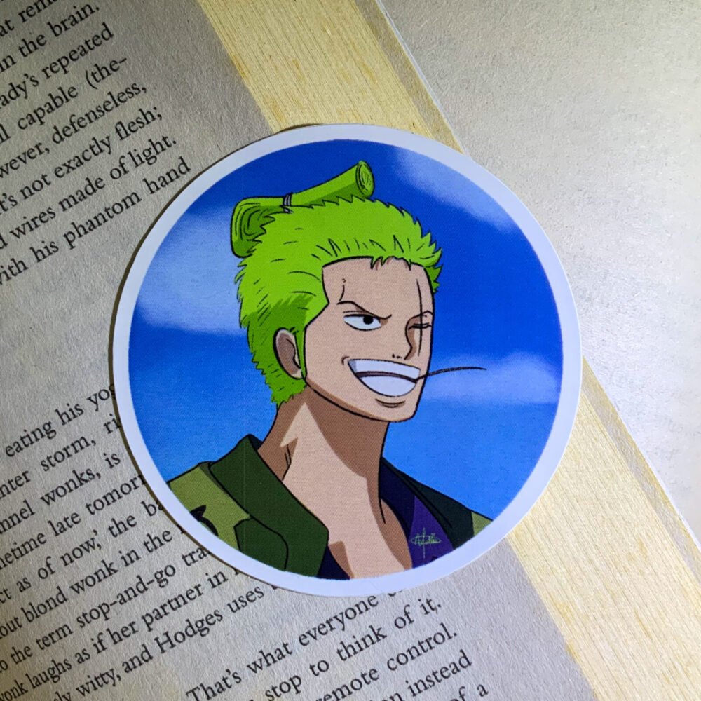 IMG_4628 One Piece - Zoro Sticker