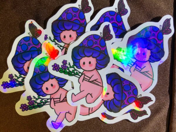 IMG_4641 Mushroom Sticker