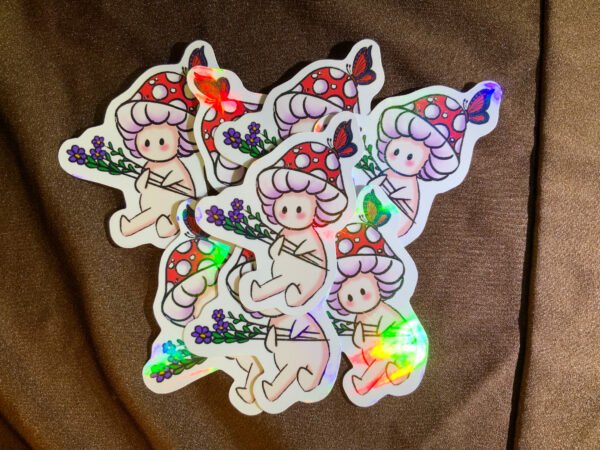 IMG_4643 Mushroom Sticker