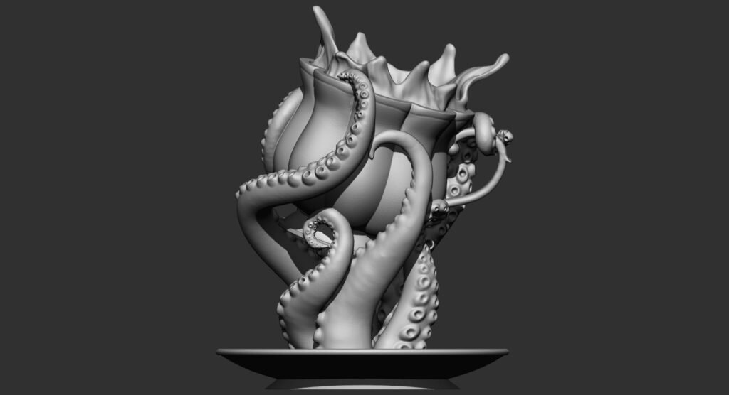 Teacup Penholder view 3