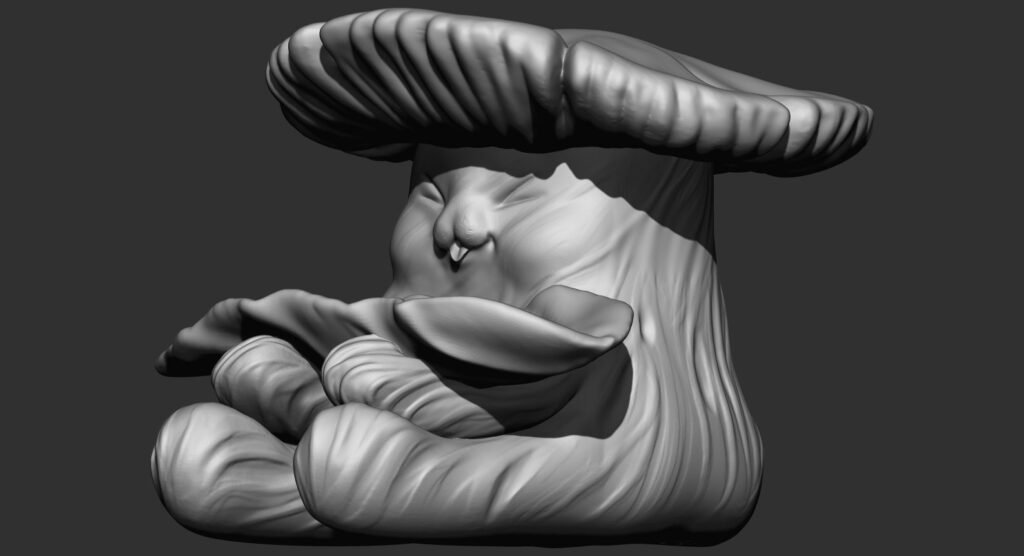 Mushroom Penholder view 3