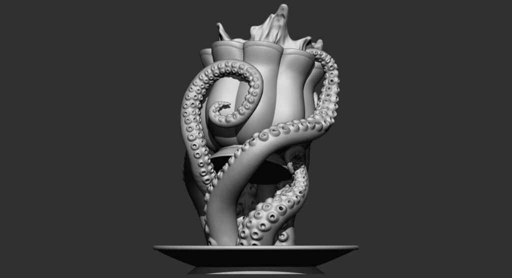 Teacup Penholder view 4