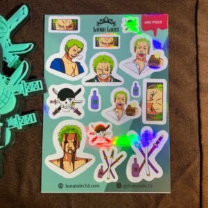 One Piece – Zoro Sticker Sheet