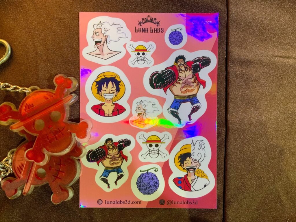 One Piece – Luffy Sticker Sheet