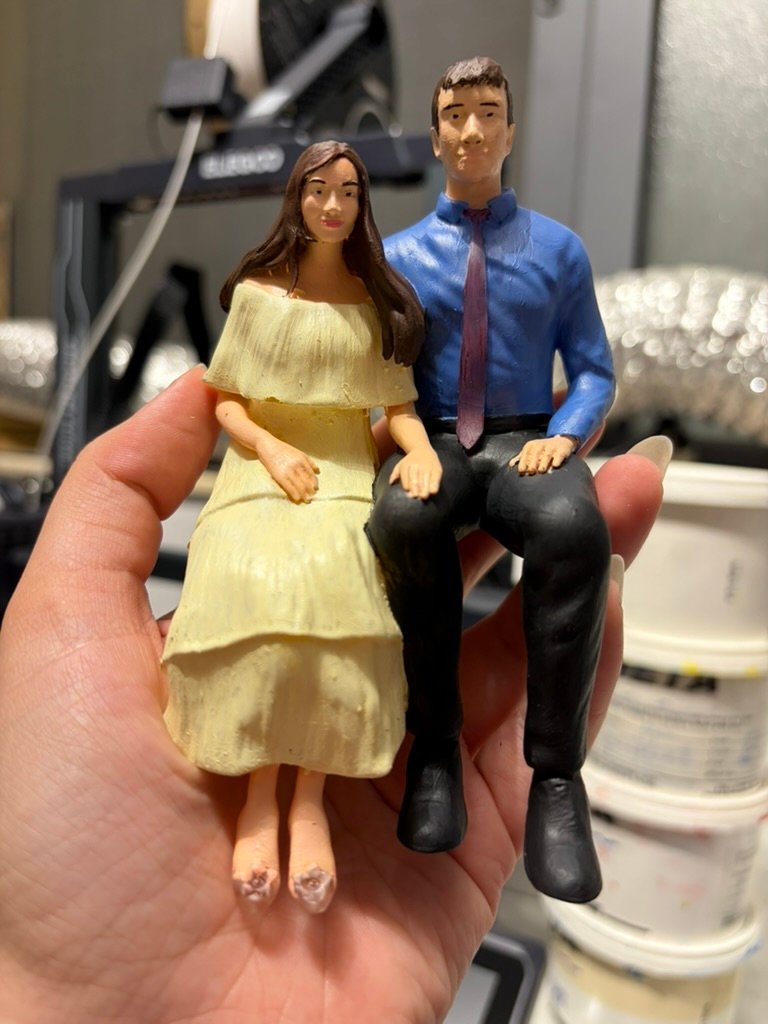 A&K Wedding Statue view 7