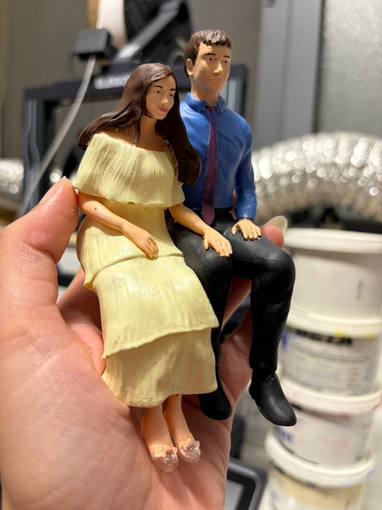 A&K Wedding Statue view 6